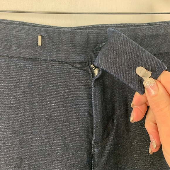 Karen Millen Dark Wash Capri Denim Trouser 8 - Picture 3 of 9